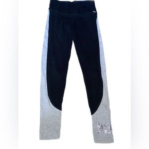 PINK VICTORIA SECRET YOGA PANTS BLING LARGE